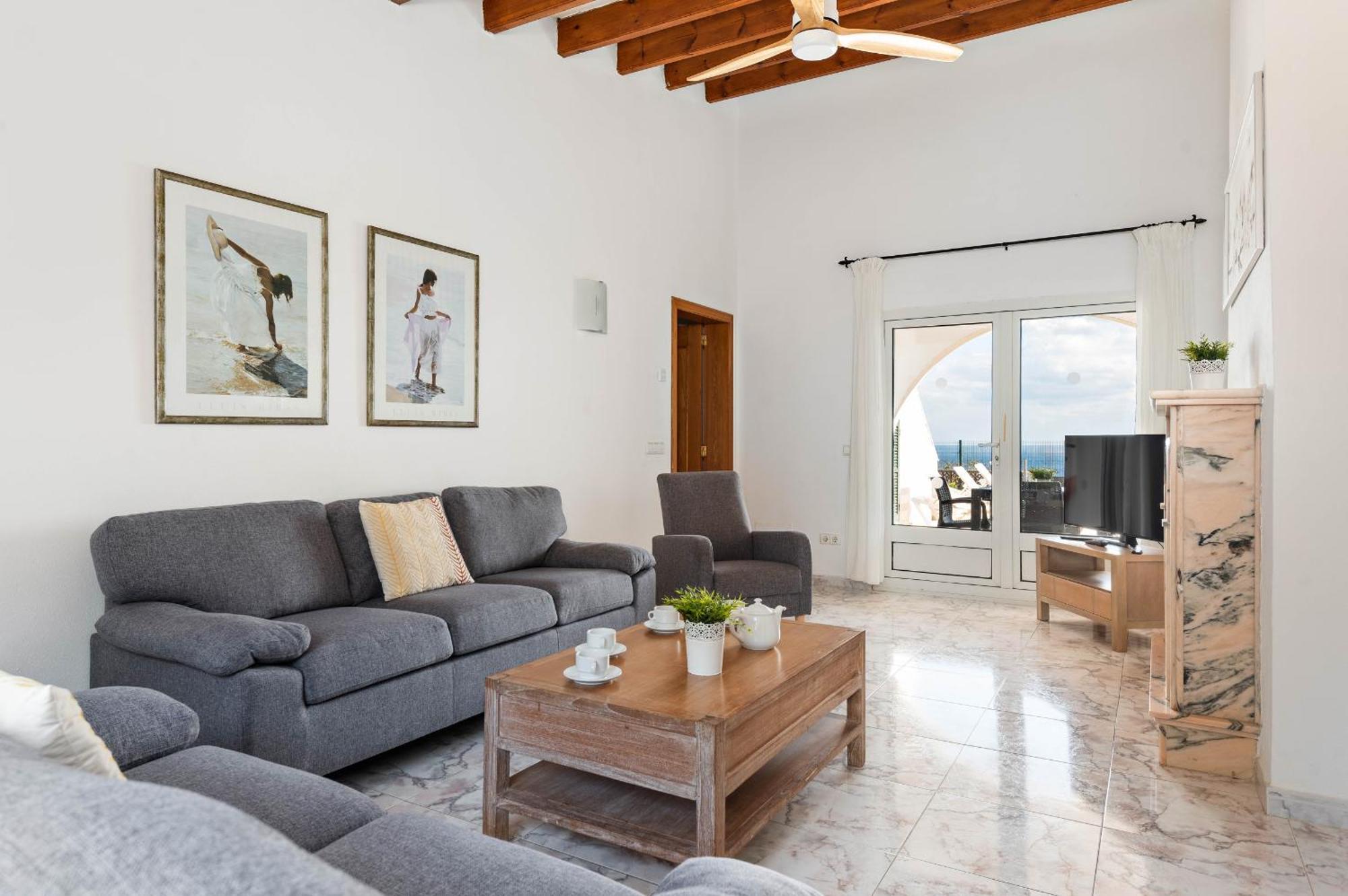 Villa Panorama Cala En Porter  Номер фото