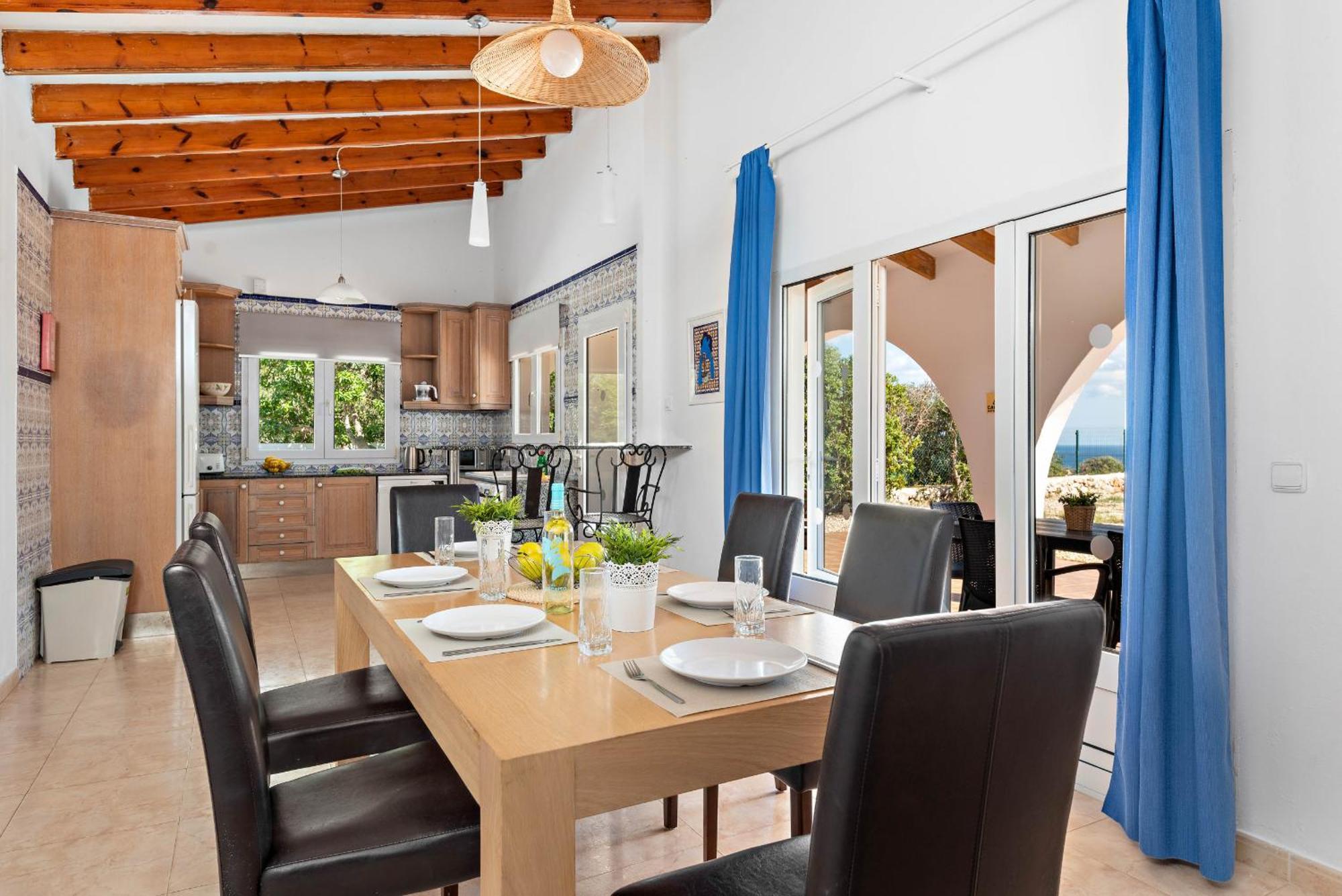 Villa Panorama Cala En Porter  Номер фото