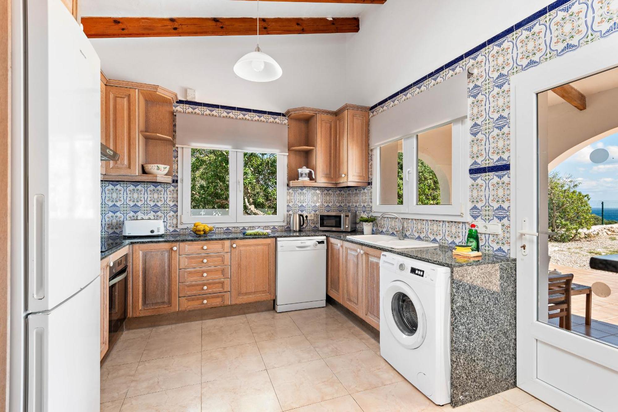 Villa Panorama Cala En Porter  Номер фото