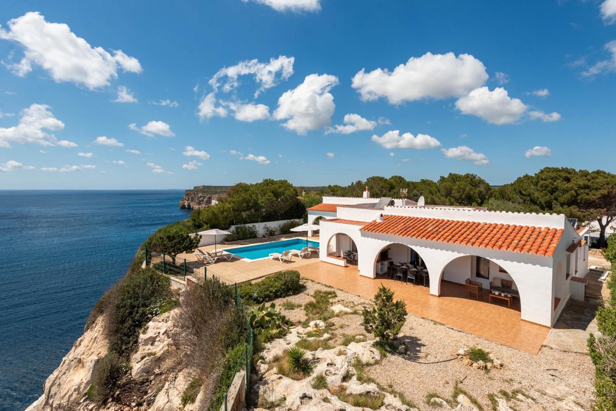 Villa Panorama Cala En Porter  Номер фото