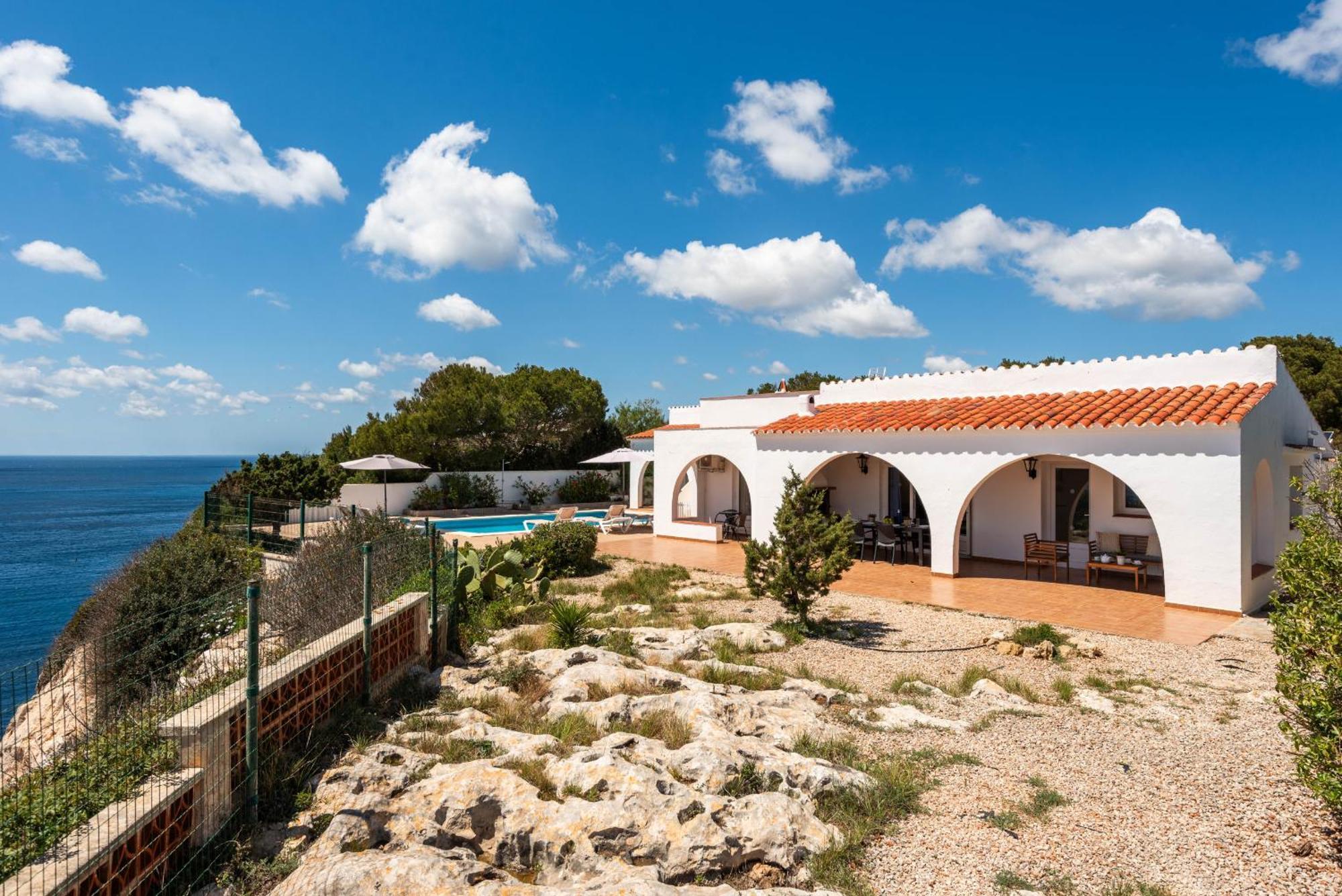 Villa Panorama Cala En Porter  Номер фото